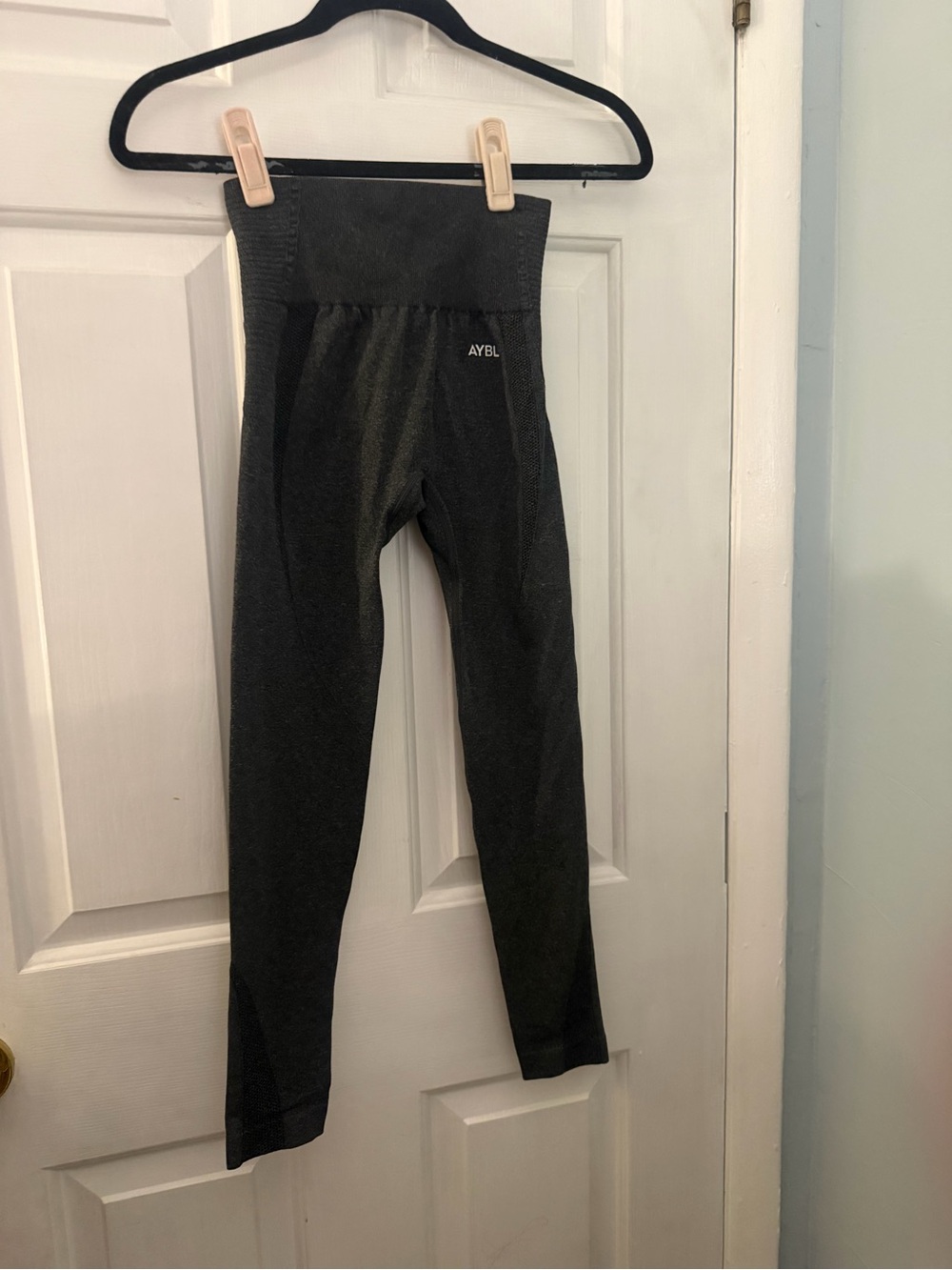 AYBL Balance V2 Seamless Leggings XS Charcoal Gray High Waist